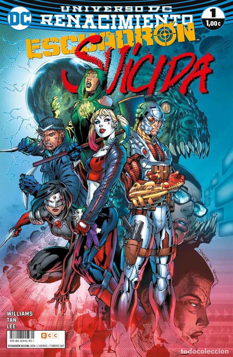 C&oacute;mics: Comic Escuadr&oacute;n Suicida n&ordm; 1. DC Comics. FEB-2017. Nuevo - Foto 1