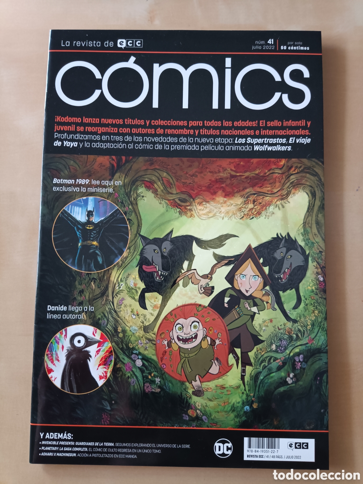 C&oacute;mics: REVISTA ECC C&Oacute;MICS N&deg; 41 JULIO 2022 + PREVIEW NIGHTWING