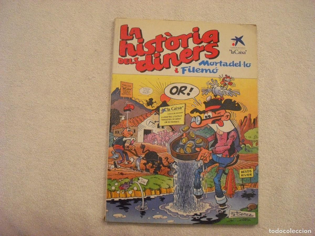 C&oacute;mics: LA HISTORIA DELS DINERS. MORTADEL.LO I FILEMO. CATALA. - Foto 1