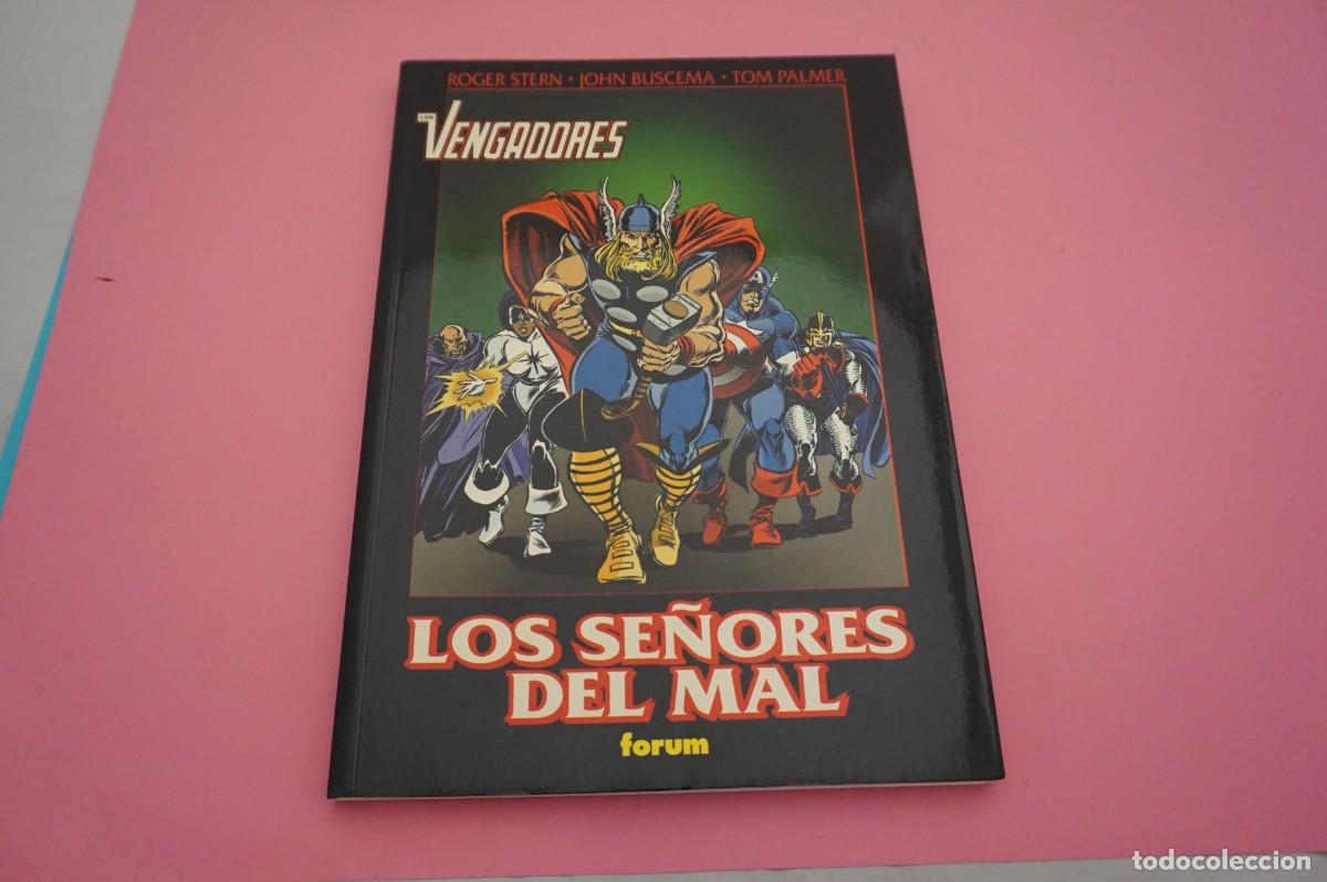 C&oacute;mics: M4B- LOS VENGADORES - LOS SE&Ntilde;ORES DEL MAL - ROGER STERN / FORUM - Foto 1