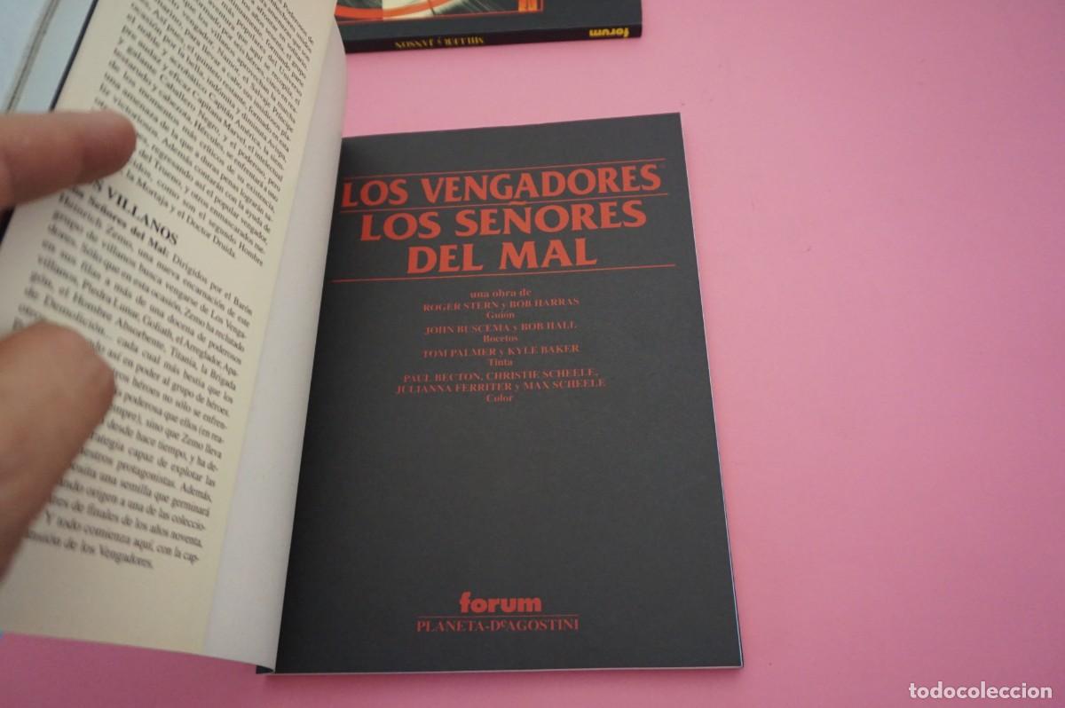 C&oacute;mics: M4B- LOS VENGADORES - LOS SE&Ntilde;ORES DEL MAL - ROGER STERN / FORUM - Foto 2