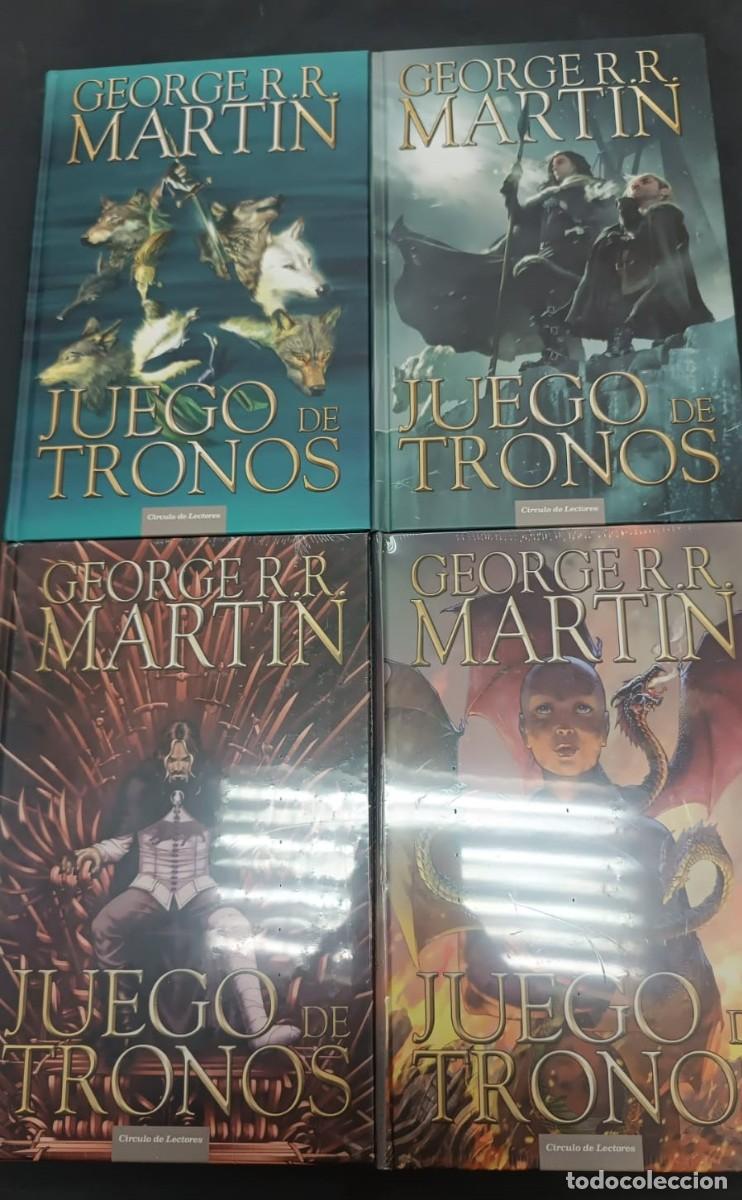 C&oacute;mics: JUEGO DE TRONOS CIRCULO DE LECTORES 1-2-3-4 COMIC - Foto 1