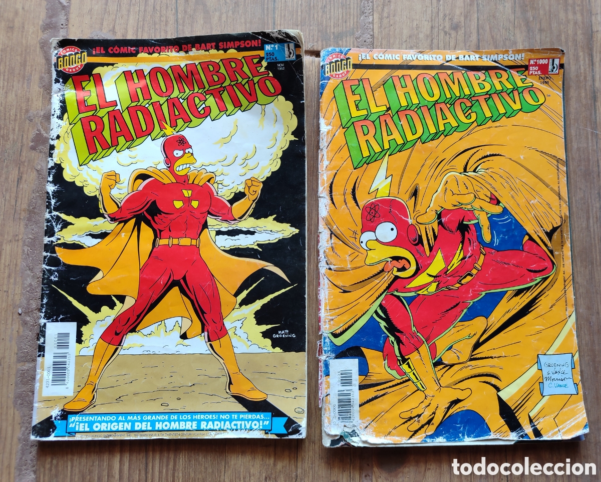 C&oacute;mics: 2 c&oacute;mics de El Hombre Radiactivo - Foto 1