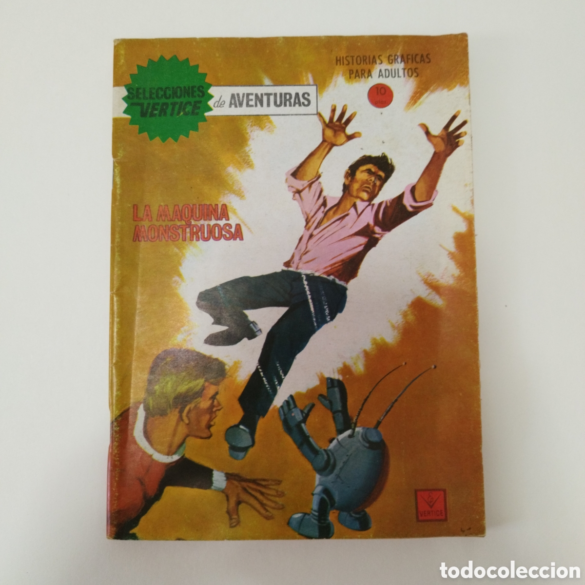 Comics: SELECCIONES VERTICE DE AVENTURAS / # 19 / LA M&Aacute;QUINA MONSTRUOSA