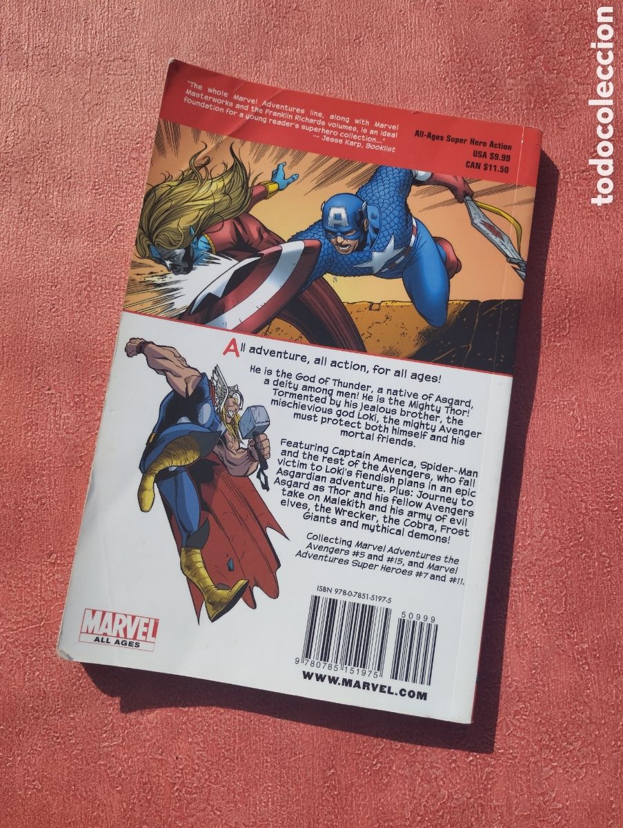 C&oacute;mics: Marvel Adventures. Thor. Brigers of the storm. - Foto 2