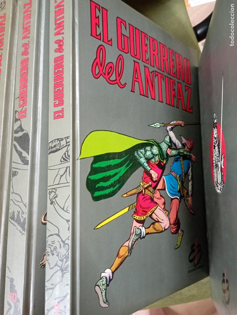 C&oacute;mics: EL GUERRERO DEL ANTIFAZ 9 TOMOS ED. BRUCH - Foto 4
