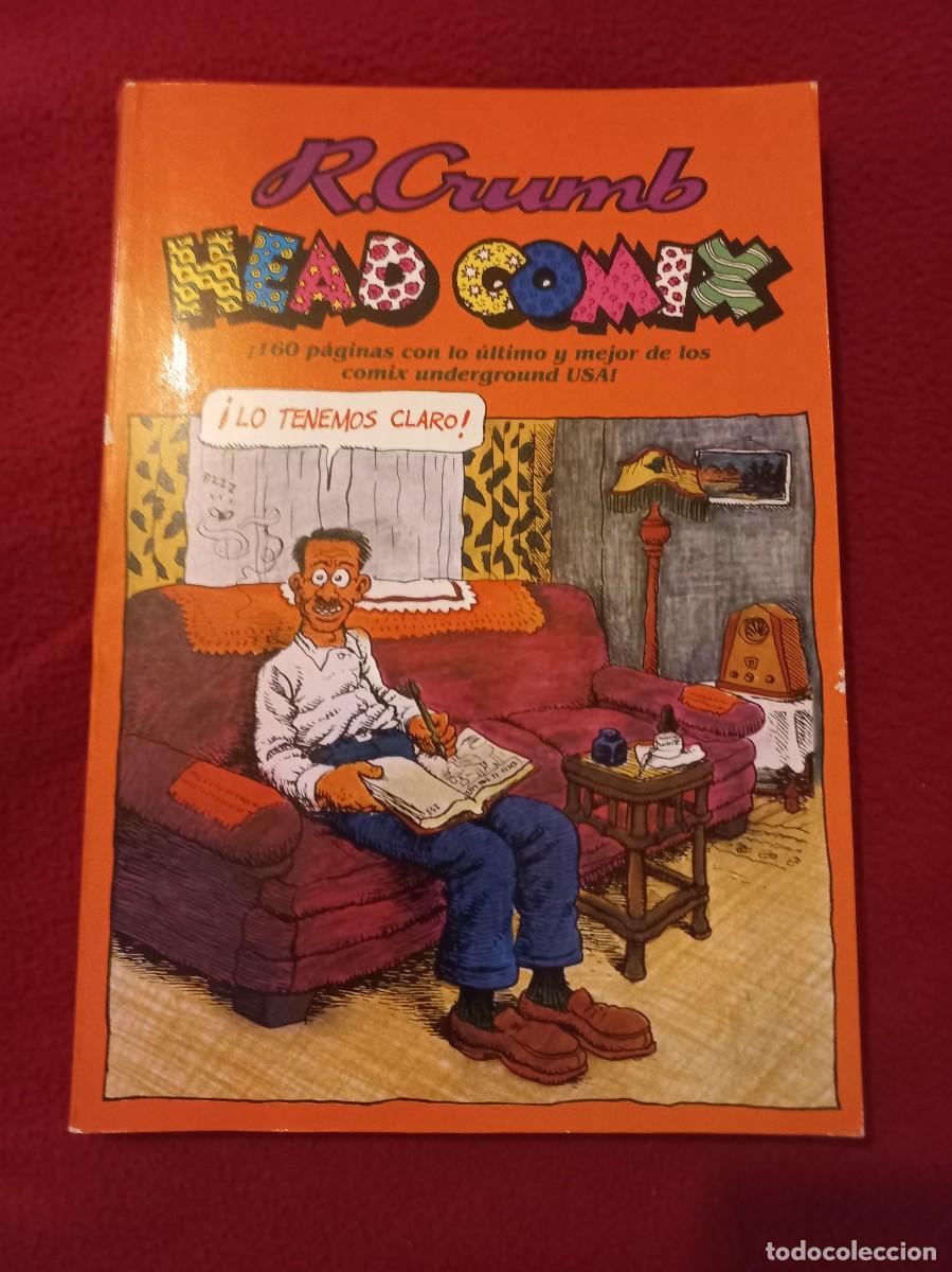 C&oacute;mics: HEAD COMIX - R. CRUMB - ED. PASTANAGA - RUSTICA - Foto 1