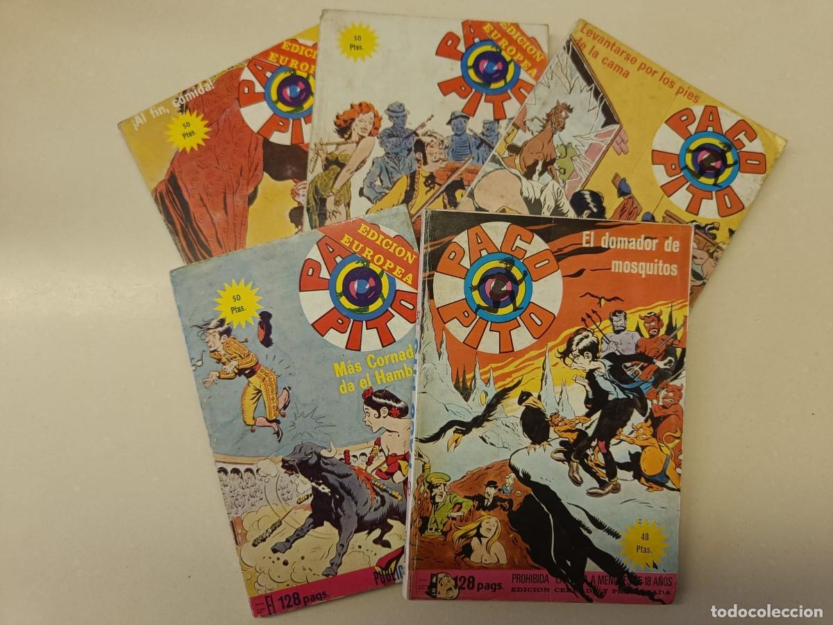C&oacute;mics: Lote 5 Paco Pito. N&uacute;meros 7, 16, 23, 24 y 32 - Foto 1
