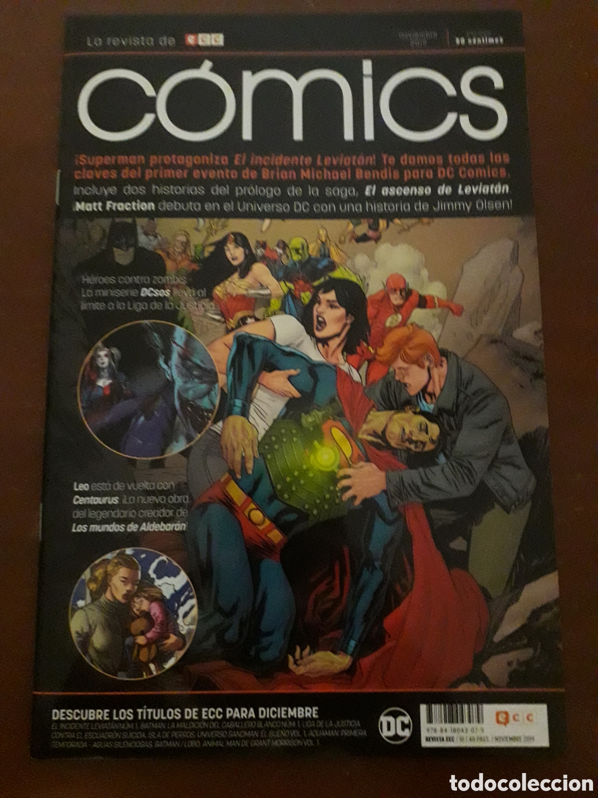 C&oacute;mics: Revista ECC comics n&uacute;mero 10. Excelente estado
