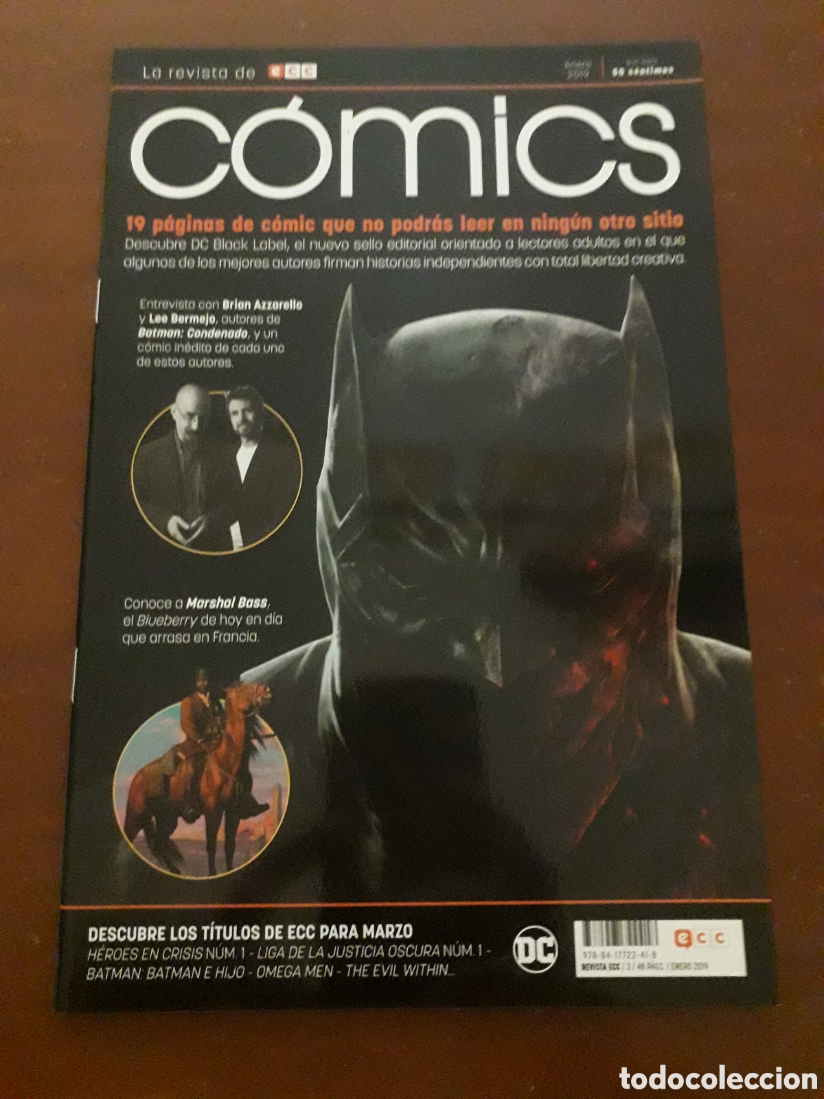 C&oacute;mics: Revista ECC comics n&uacute;mero 3. Excelente estado