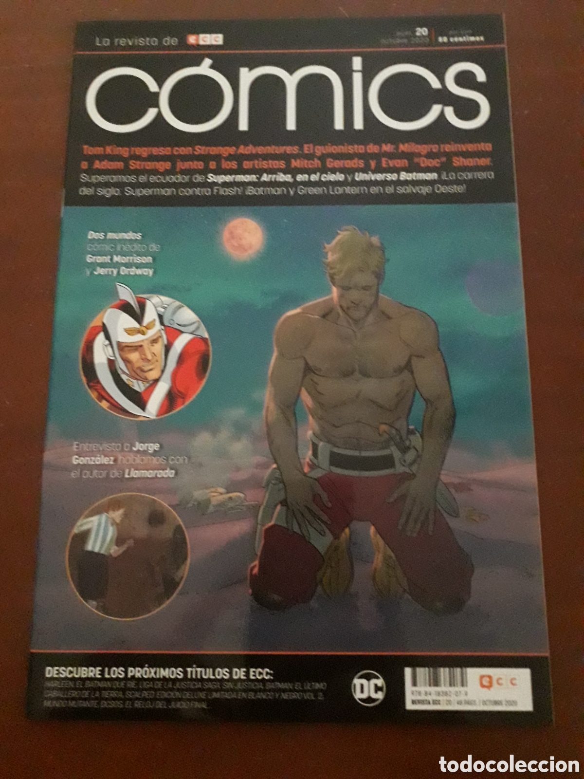 C&oacute;mics: Revista ECC comics n&uacute;mero 20. Excelente estado