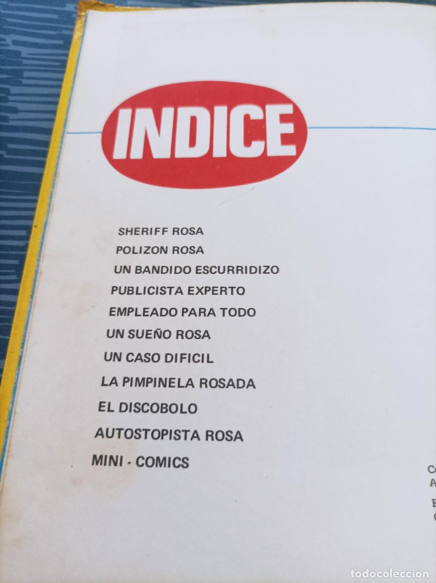 C&oacute;mics: LA PANTERA ROSA, EDICIONES LAIDA,1974,VER &Iacute;NDICE.9 - Foto 6