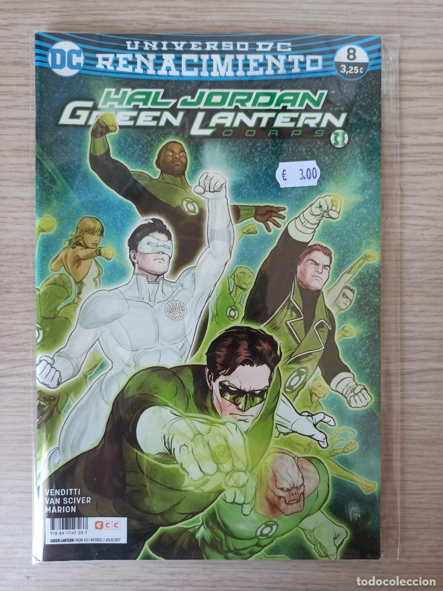 C&oacute;mics: DC UNIVERSO DE RENACIMIENTO - GREEN LANTERN (Ed. Ecc) N&ordm; 8 - Foto 1