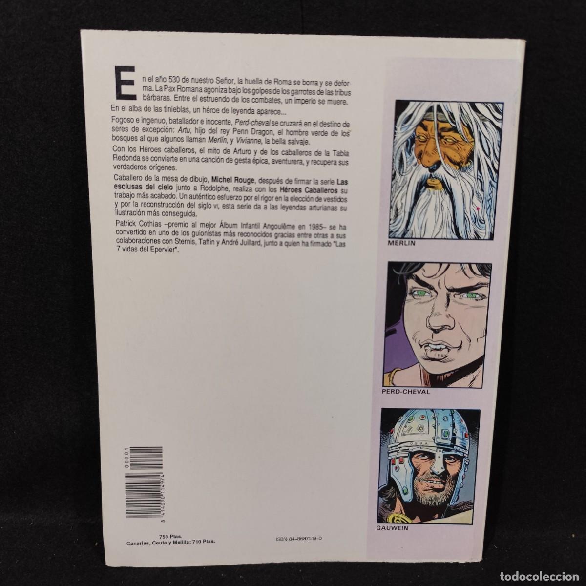 C&oacute;mics: LOS HEROES CABALLEROS - PERD-CHEVAL - EDICIONES ZINCO - 1990 / 104 - Foto 2