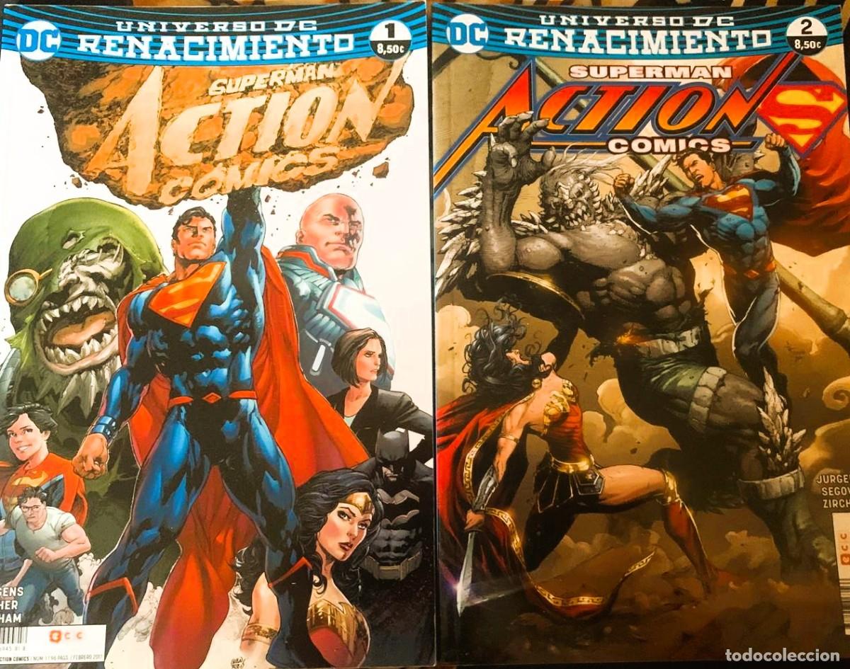C&oacute;mics: LOTE 2 COMICS SUPERMAN UNIVERSO DC RENACIMIENTO - Foto 1