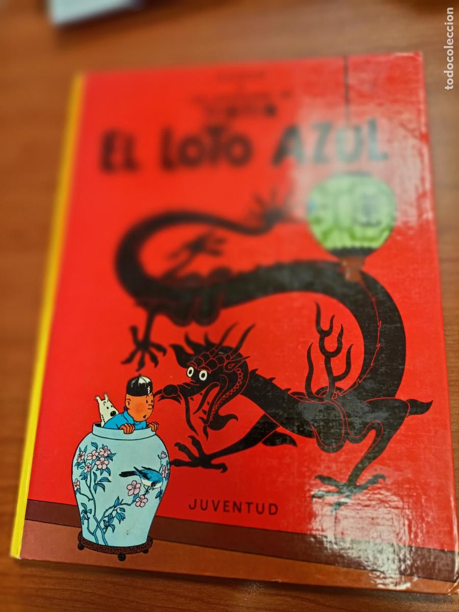 C&oacute;mics: el loto azul tintin tebeos - Foto 1