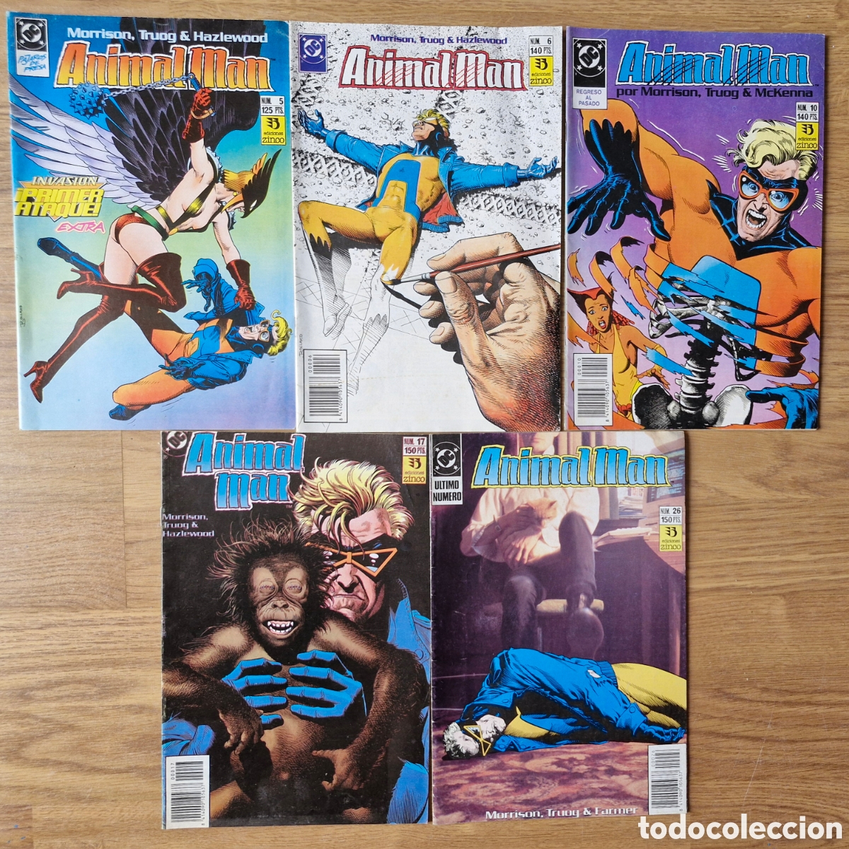 C&oacute;mics: 5 N&uacute;m. ANIMAL MAN/ DC C&Oacute;MICS - Foto 1