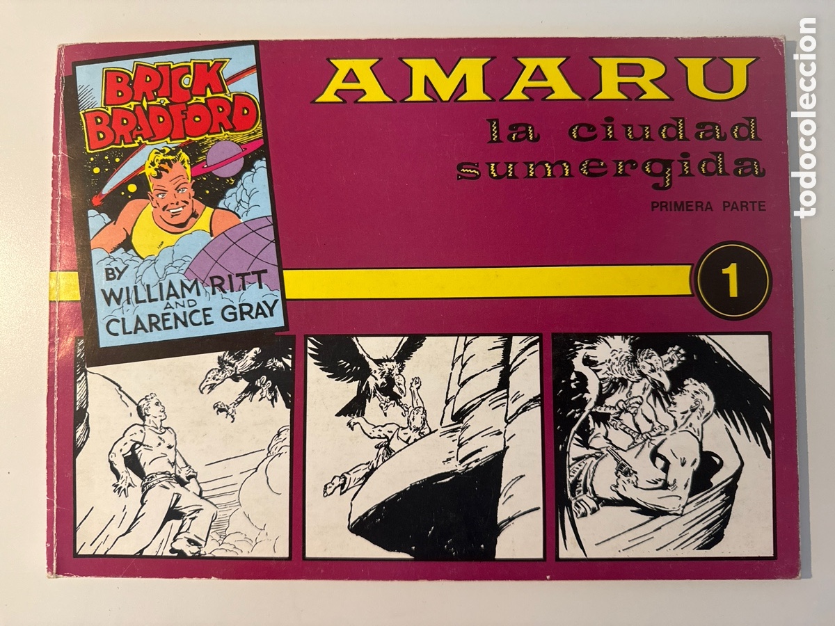C&oacute;mics: BRICK BRADFORD 1 y 2 &laquo;COMPLETA&raquo; LA CIUDAD SUMERGIDA - Foto 2