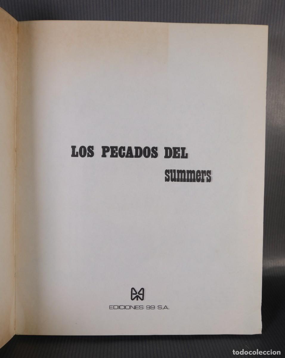 C&oacute;mics: Los pecados del summers - Manuel Summers - Ediciones 99, 1973 - Foto 5