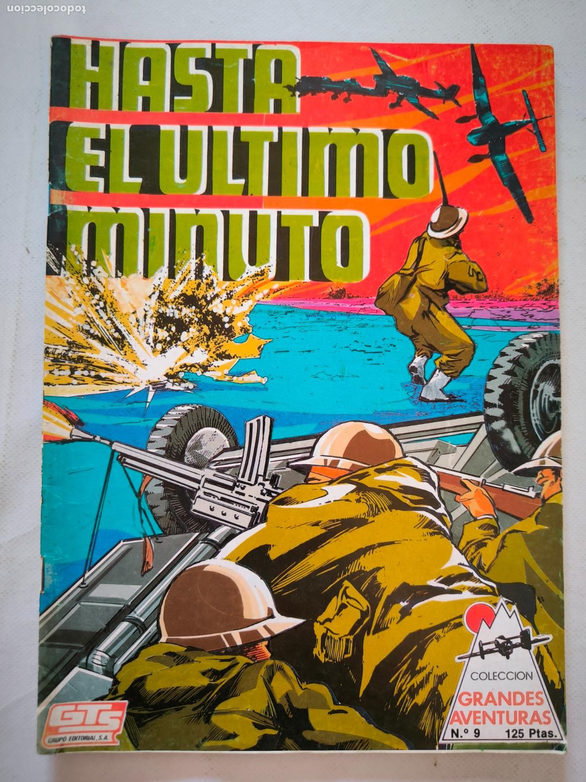 Comics: COLECCION GRANDES AVENTURAS N&ordm; 9 - HASTA EL ULTIMO MINUTO - GTS (AL)