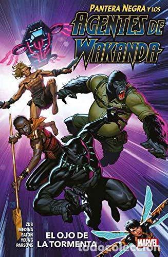 C&oacute;mics: 100% Marvel coediciones pantera negra y los agentes de wakanda. en el ojo de la tormenta. - Jim Zub. - Foto 1