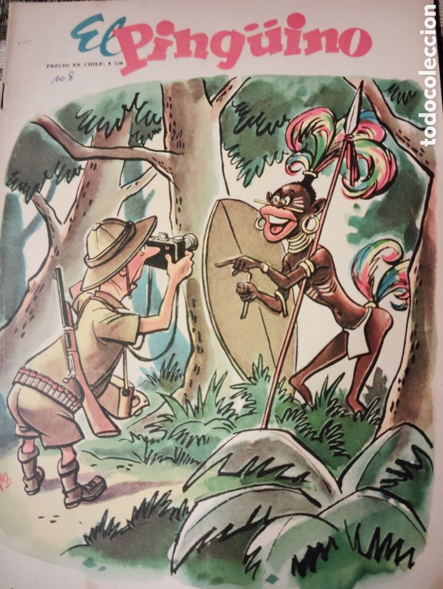 C&oacute;mics: El Pinguino 108 1959 comic picarezco Zig Zag Chile - Foto 1