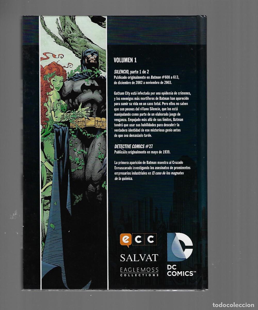 C&oacute;mics: Ecc. Dc comics. Colecci&oacute;n novelas gr&aacute;ficas. 1. Batman. Silencio. - Foto 2