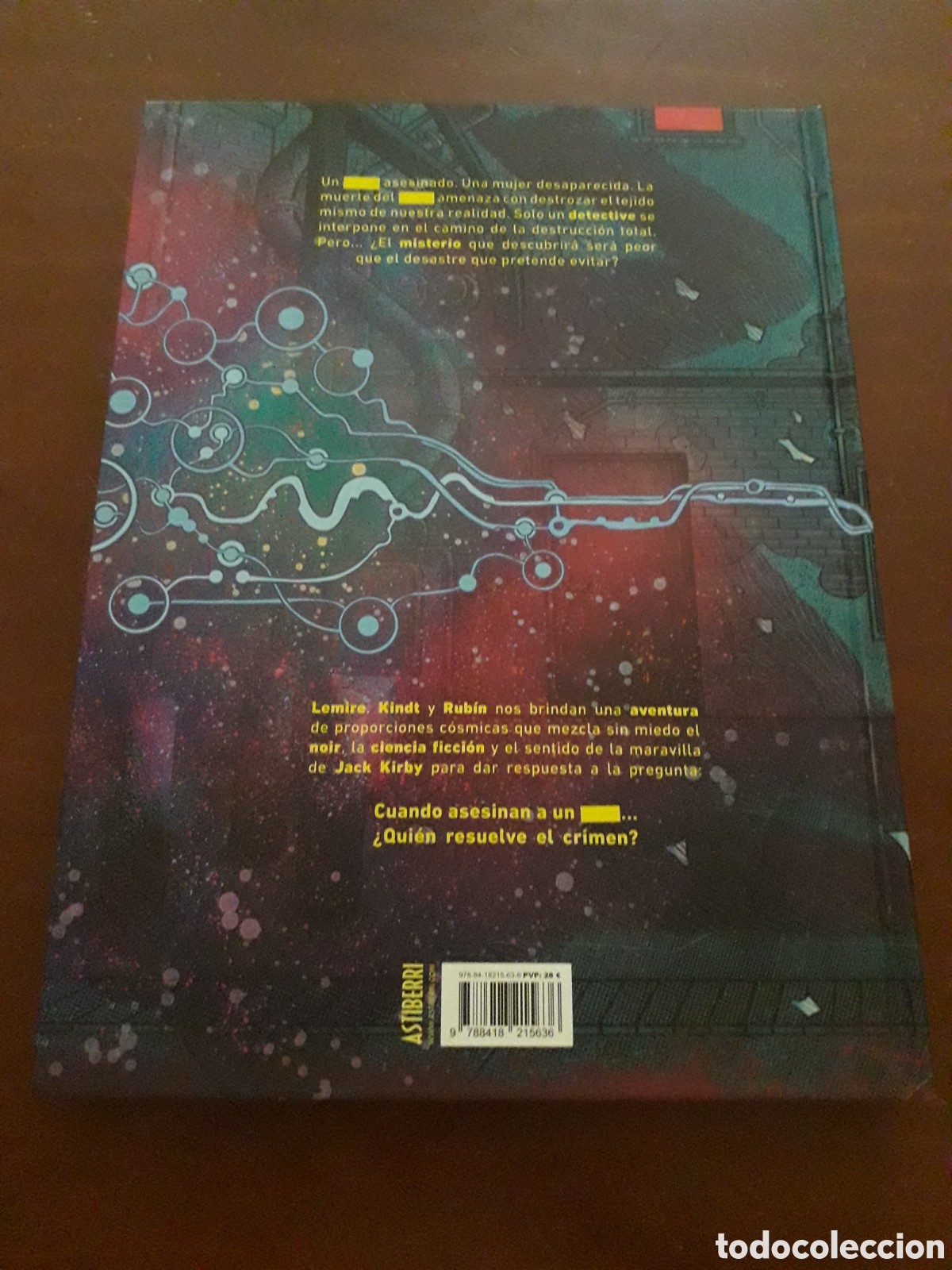 C&oacute;mics: COSMIC DETECTIVE. JEFF LEMIRE y DAVID RUB&Iacute;N. EXCELENTE ESTADO - Foto 2