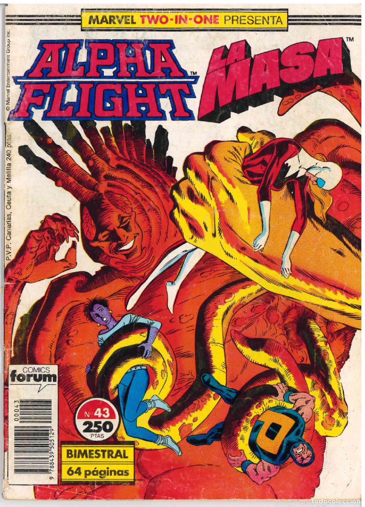 Comics: Alpha Flight. Forum 1985. N&ordm; 43