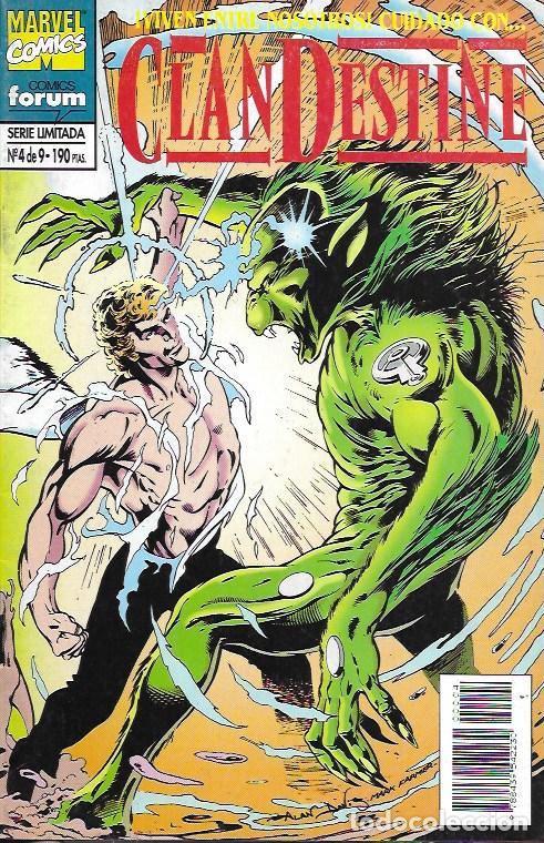 Comics: Clandestine. Forum 1995. N&ordm; 4