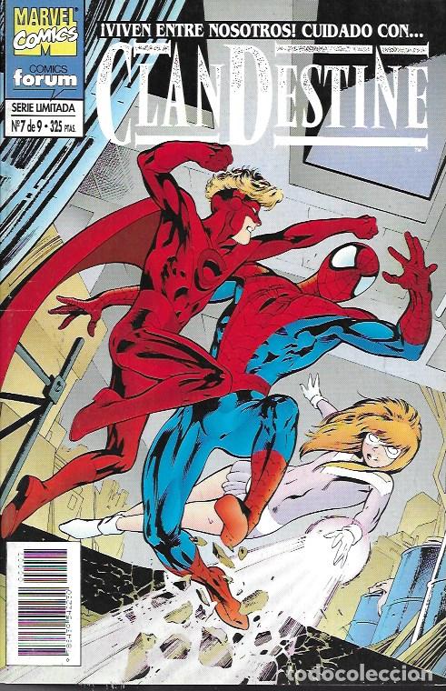 Comics: Clandestine. Forum 1995. N&ordm; 7