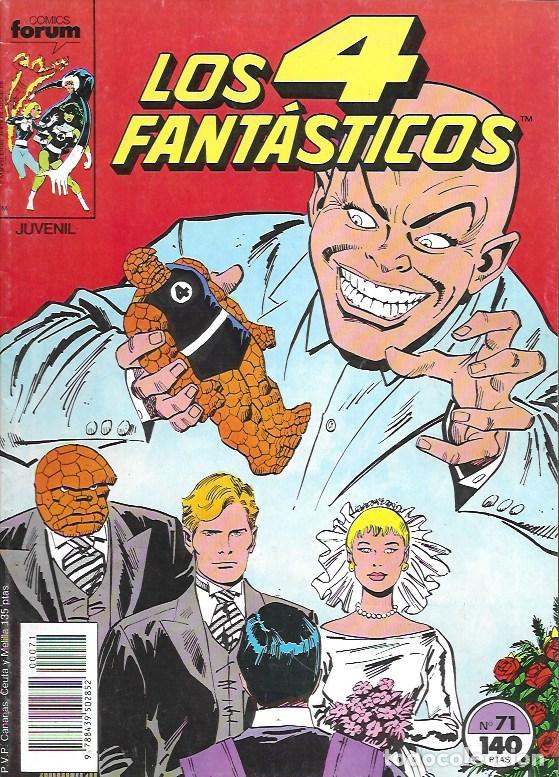 C&oacute;mics: Los 4 Fant&aacute;sticos. Forum 1983. N&ordm; 71 - Foto 1