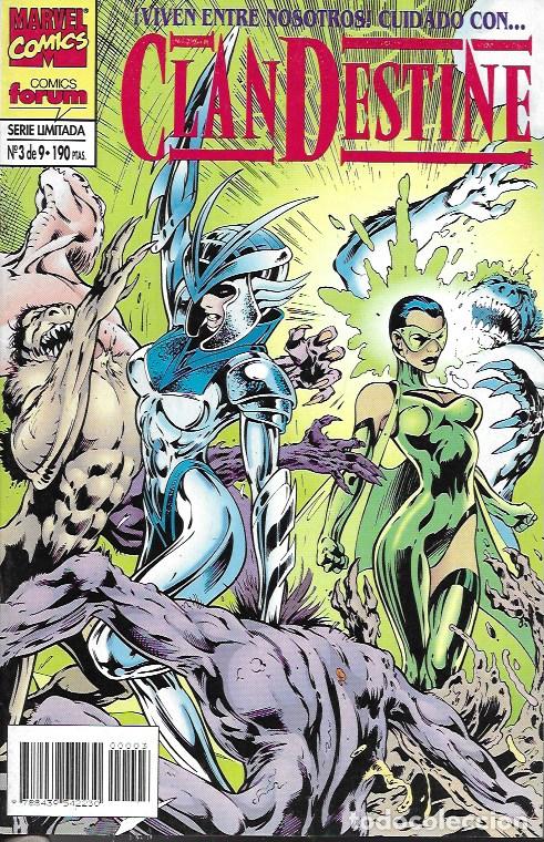 Fumetti: Clandestine. Forum 1995. N&ordm; 3