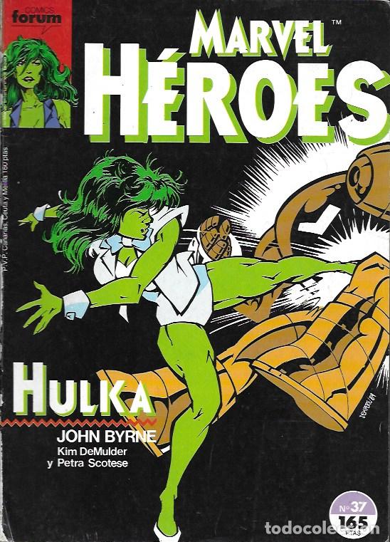C&oacute;mics: Marvel Heroes. Forum 1987. N&ordm; 37 Hulka - Foto 1