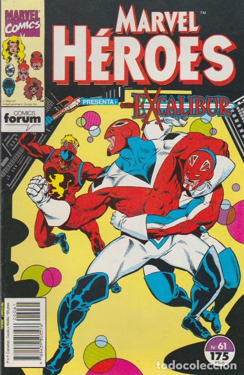 C&oacute;mics: Marvel Heroes. Forum 1987. N&ordm; 61 Excalibur - Foto 1