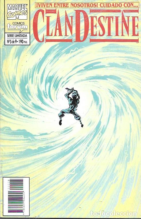Comics: Clandestine. Forum 1995. N&ordm; 5