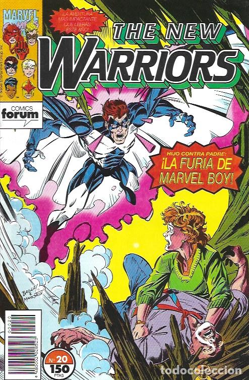 Comics: The New Warriors. Forum 1991. N&ordm; 20