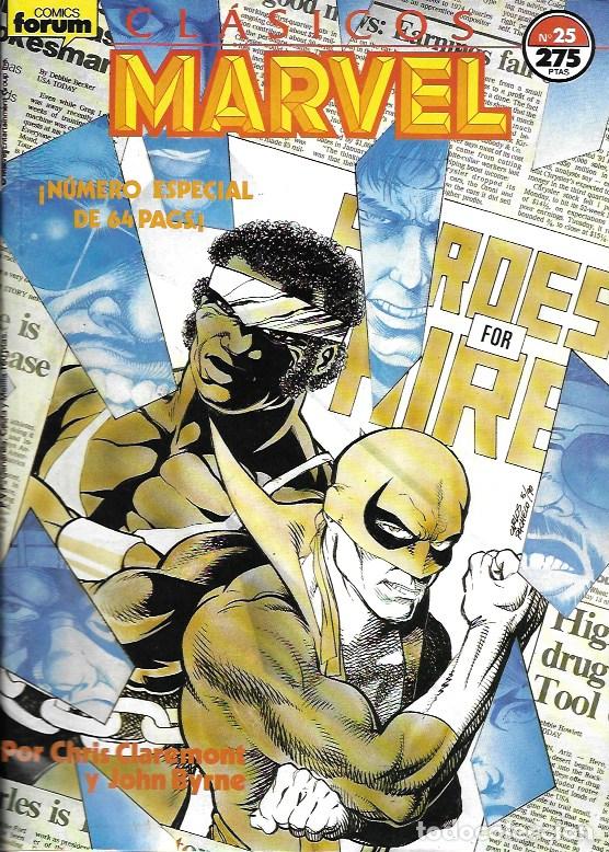Comics: Cl&aacute;sicos Marvel. Forum 1988. N&ordm; 25