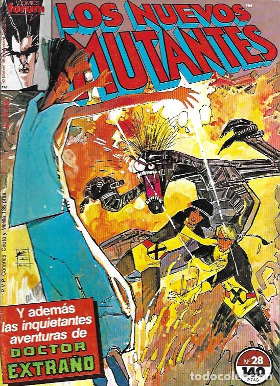 C&oacute;mics: Los Nuevos Mutantes. Forum 1986. N&ordm; 28 - Foto 1