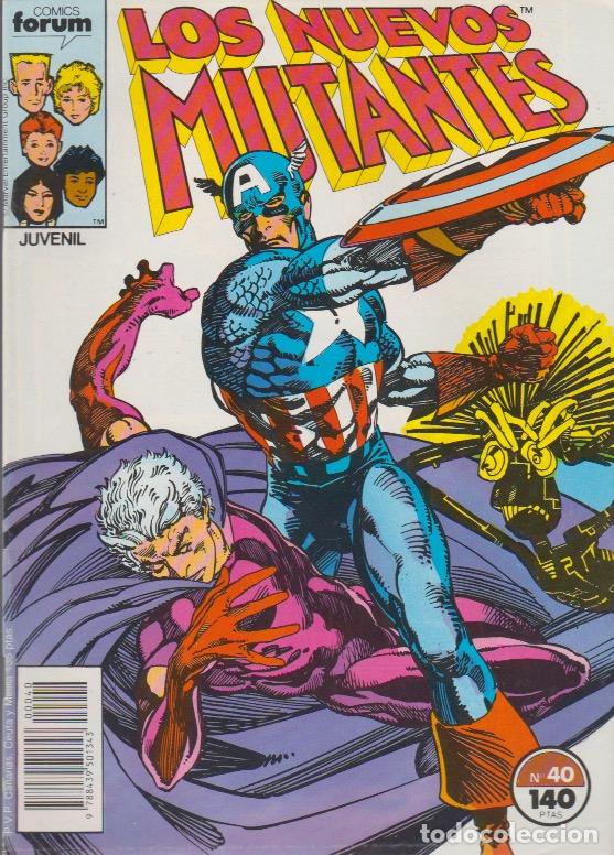 C&oacute;mics: Los Nuevos Mutantes. Forum 1986. N&ordm; 40 - Foto 1
