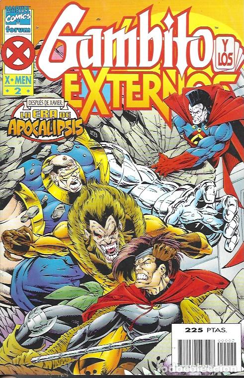 C&oacute;mics: Gambito y Los Externos. Forum 1995. N&ordm; 2 - Foto 1