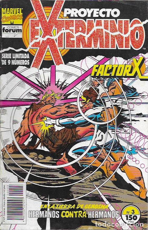Comics: Proyecto Exterminio. Forum 1992. N&ordm; 3