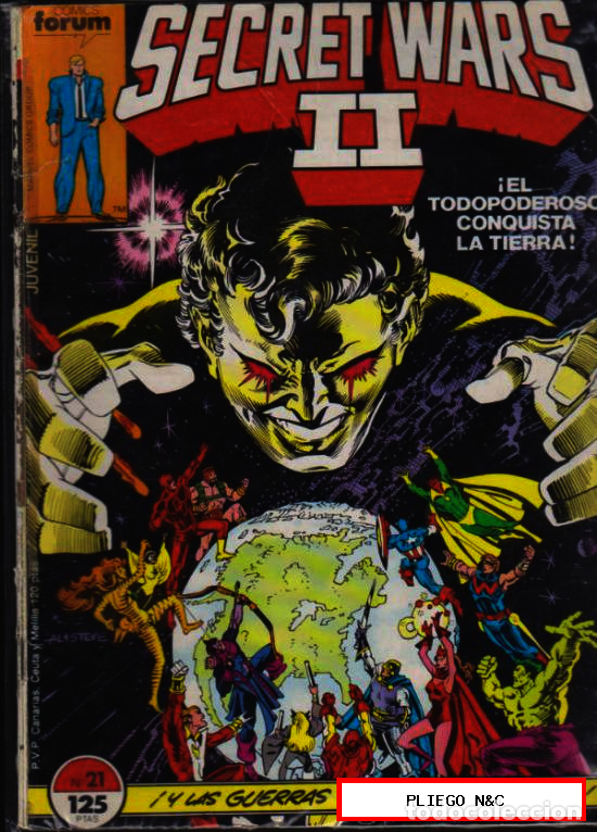 Fumetti: Secret Wars II. Forum 1985. N&ordm; 21