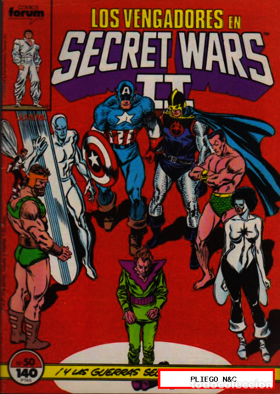 Fumetti: Secret Wars II. Forum 1985. N&ordm; 50
