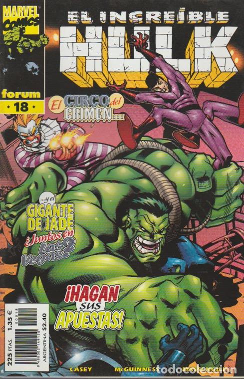 C&oacute;mics: El Incre&iacute;ble Hulk v3. Forum 1998. N&ordm; 18 - Foto 1