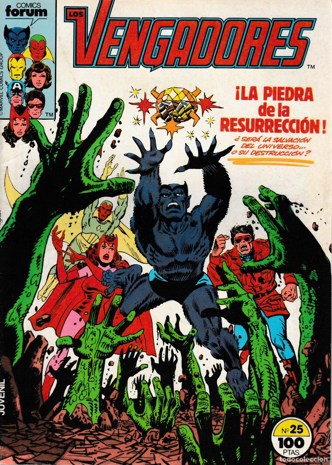 C&oacute;mics: Los Vengadores. Forum 1983. N&ordm; 25 - Foto 1