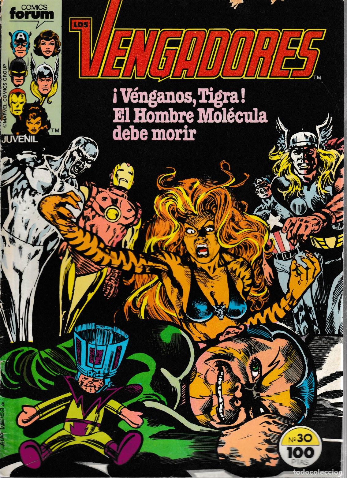 C&oacute;mics: Los Vengadores. Forum 1983. N&ordm; 30 - Foto 1