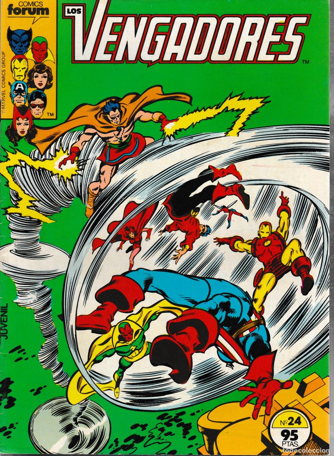 C&oacute;mics: Los Vengadores. Forum 1983. N&ordm; 24 - Foto 1