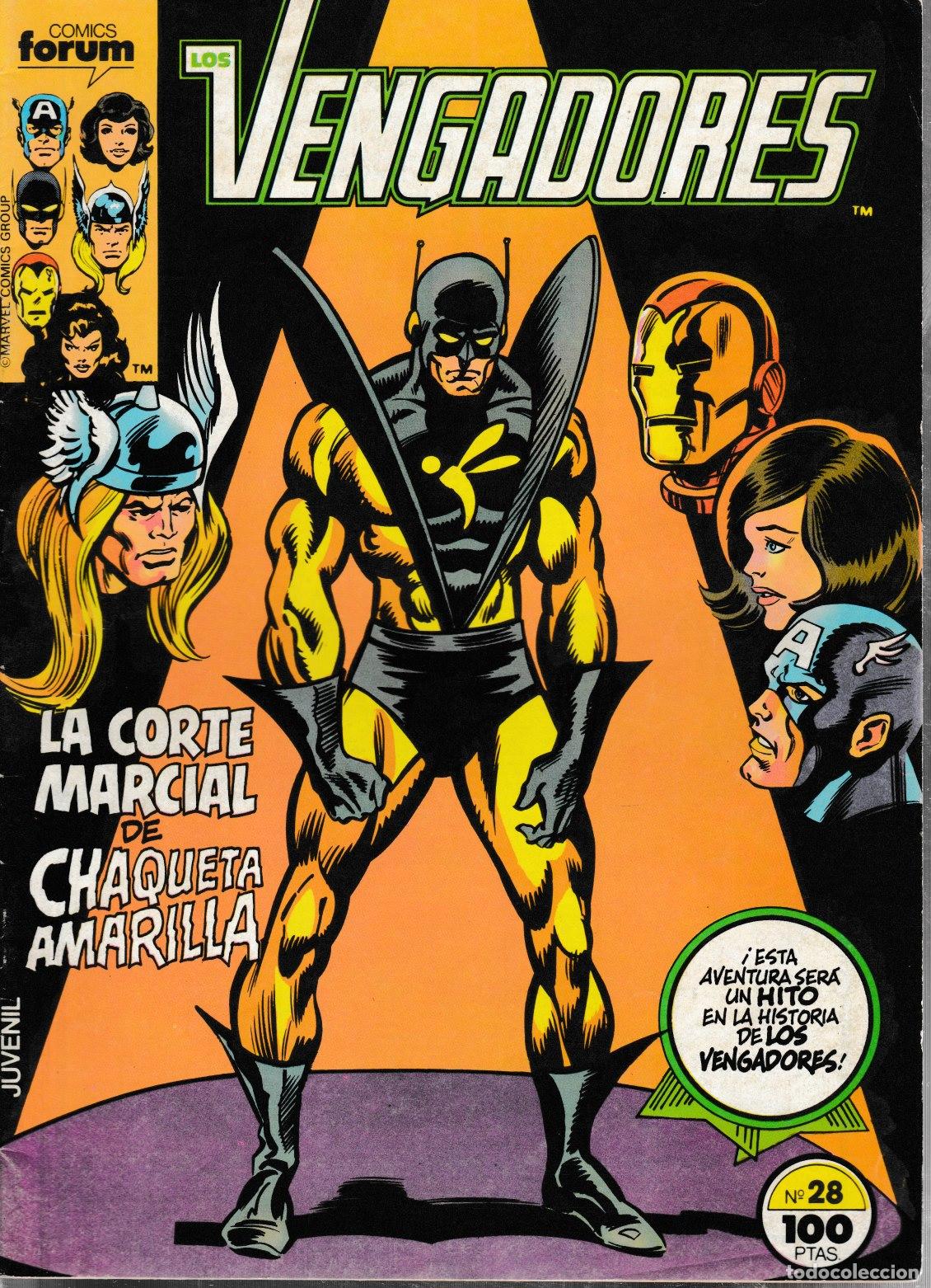C&oacute;mics: Los Vengadores. Forum 1983. N&ordm; 28 - Foto 1