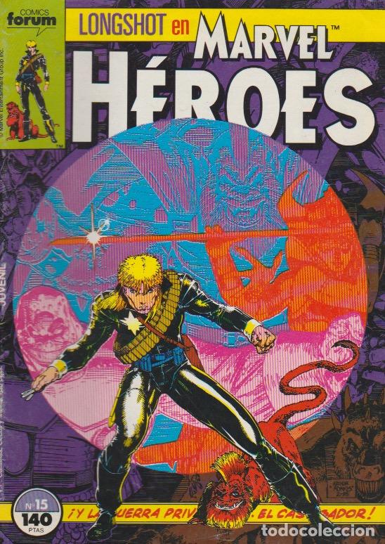 C&oacute;mics: Marvel Heroes. Forum 1987. N&ordm; 15 Longshot - Foto 1